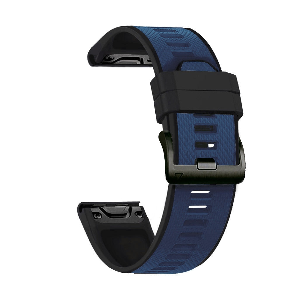 Pulseira Quick-Fit | 22mm (silicone) - 5 cores
