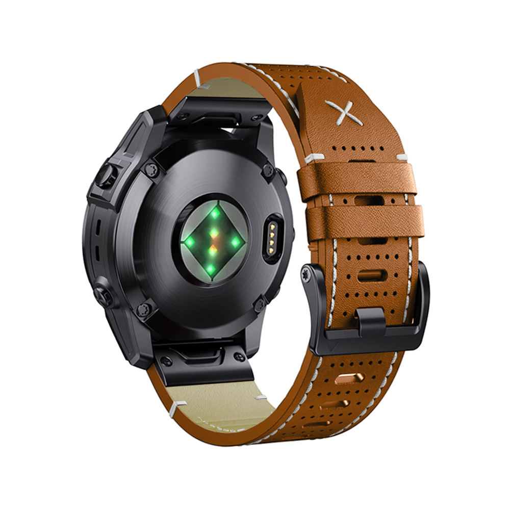 Pulseira Quick-Fit | 22mm (Couro performance) - 2 cores
