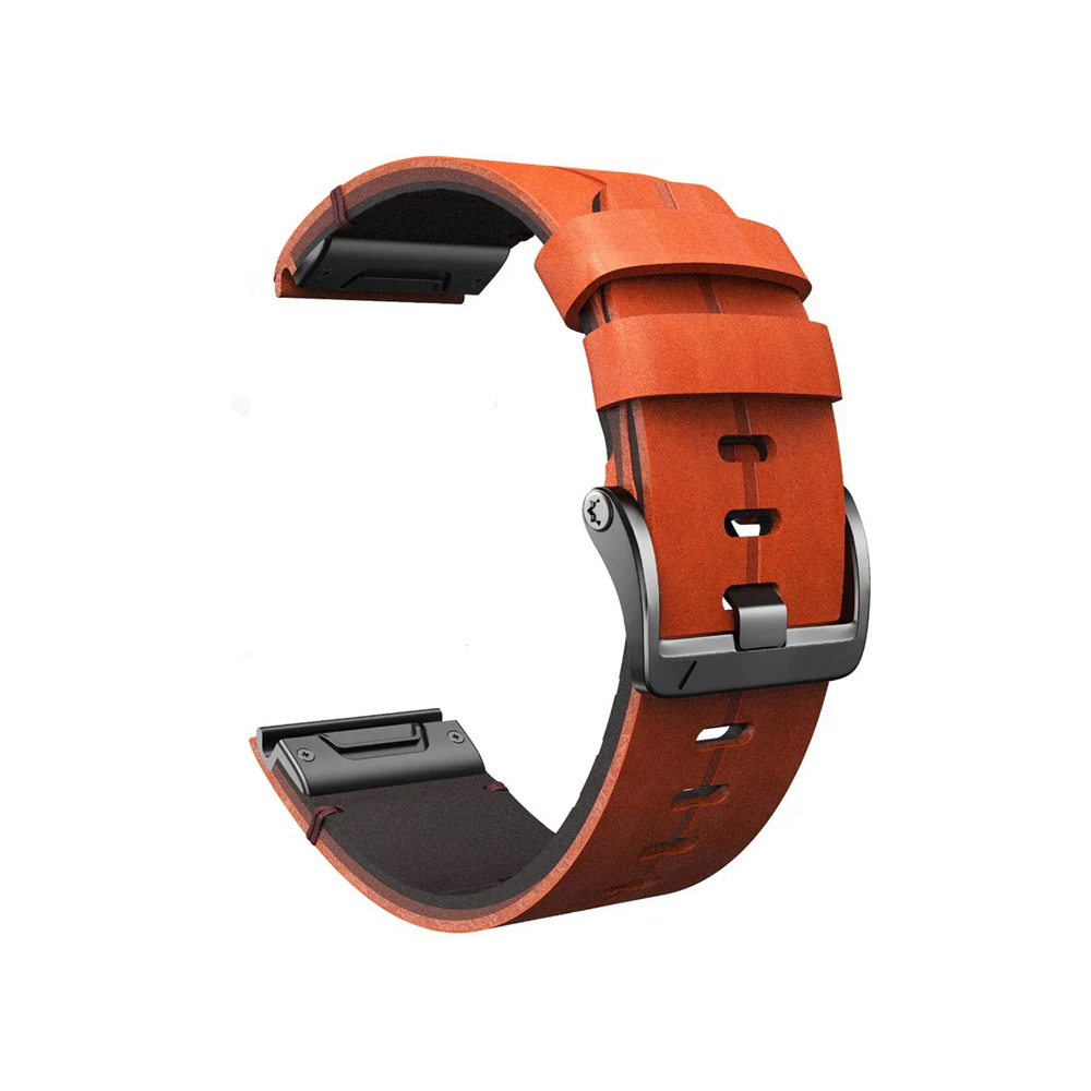 Řemínek Quick-Fit | 26mm (pravá kůže a titan) - 2 barvy