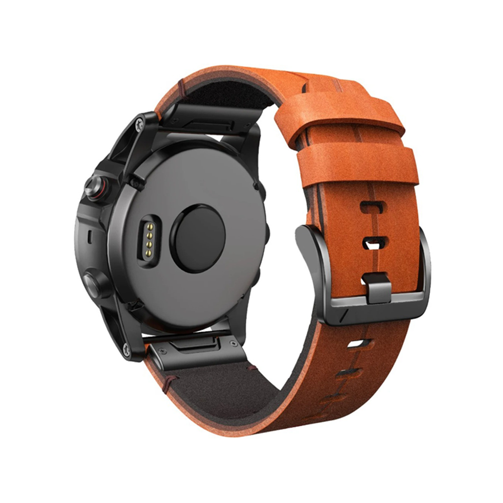 Řemínek Quick-Fit | 26mm (pravá kůže a titan) - 2 barvy
