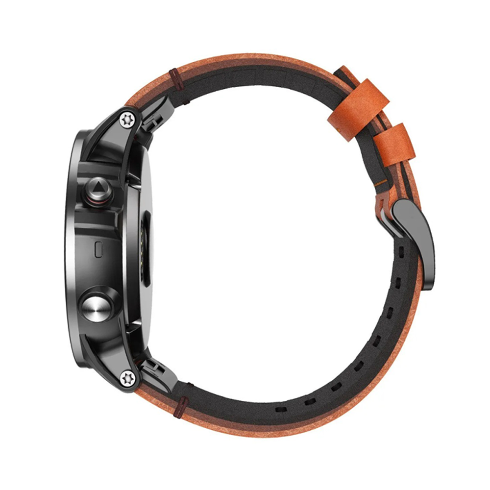 Řemínek Quick-Fit | 22mm (pravá kůže a titan) - 2 barvy